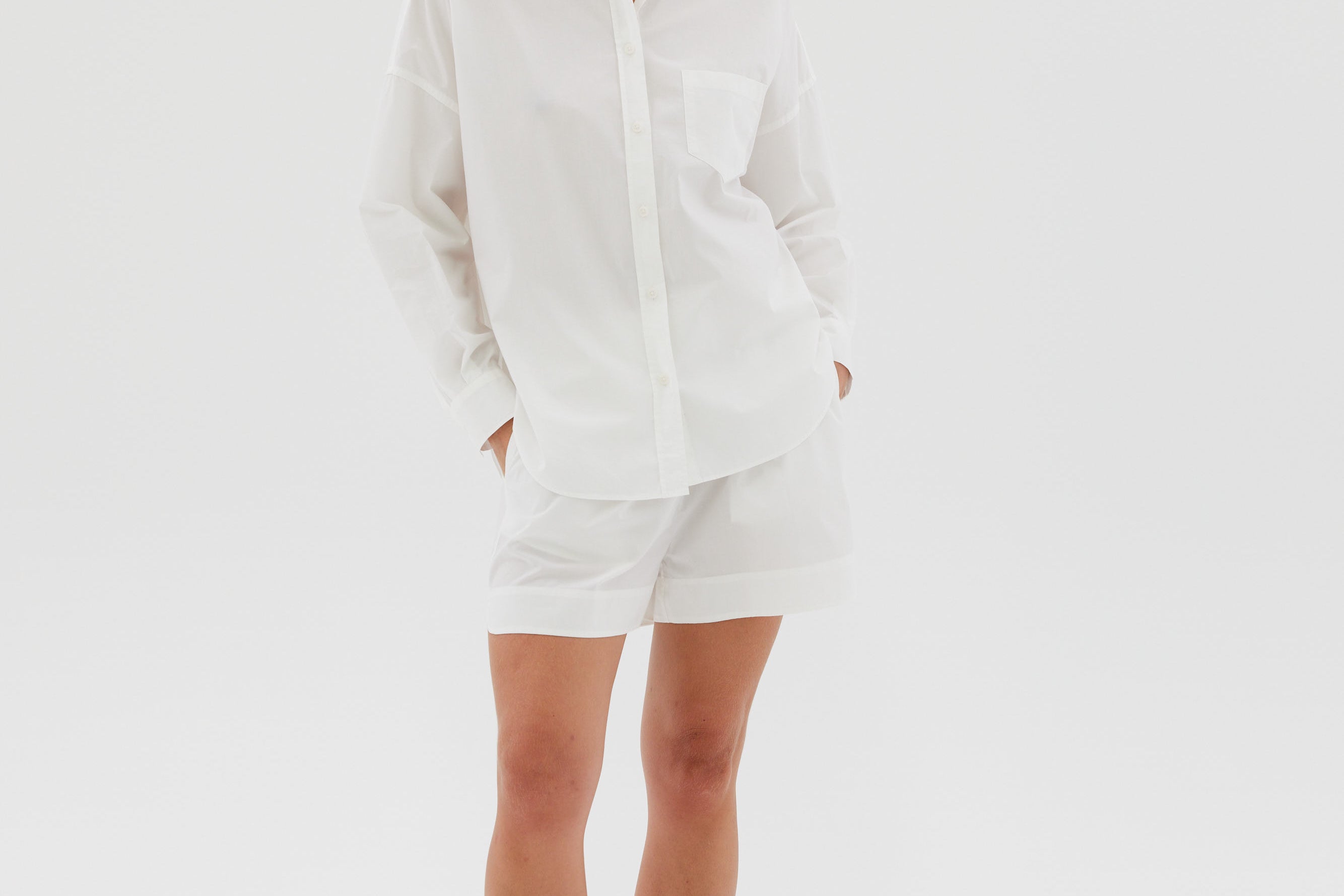 The Chiara Short - White - Apparel