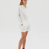 The Chiara Short - White - Apparel