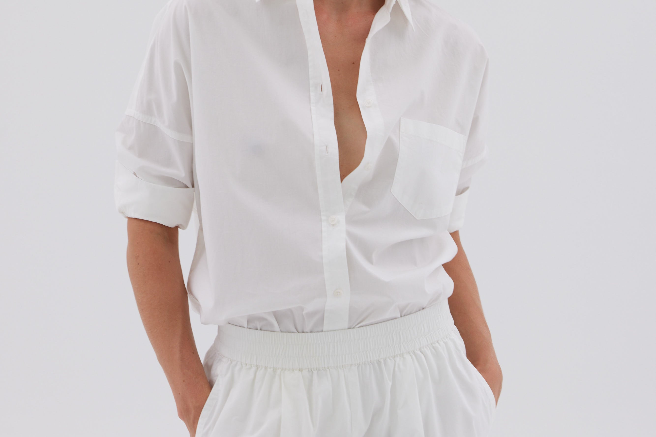 The Chiara Short - White - Apparel