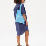 The LMND Cotton tote - Ink Blue - Ink Blue