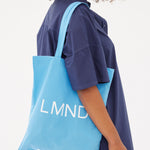 The LMND Cotton tote - Ink Blue - Ink Blue