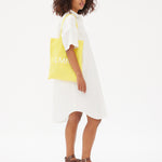 The LMND Cotton tote - Limoncello - Sol
