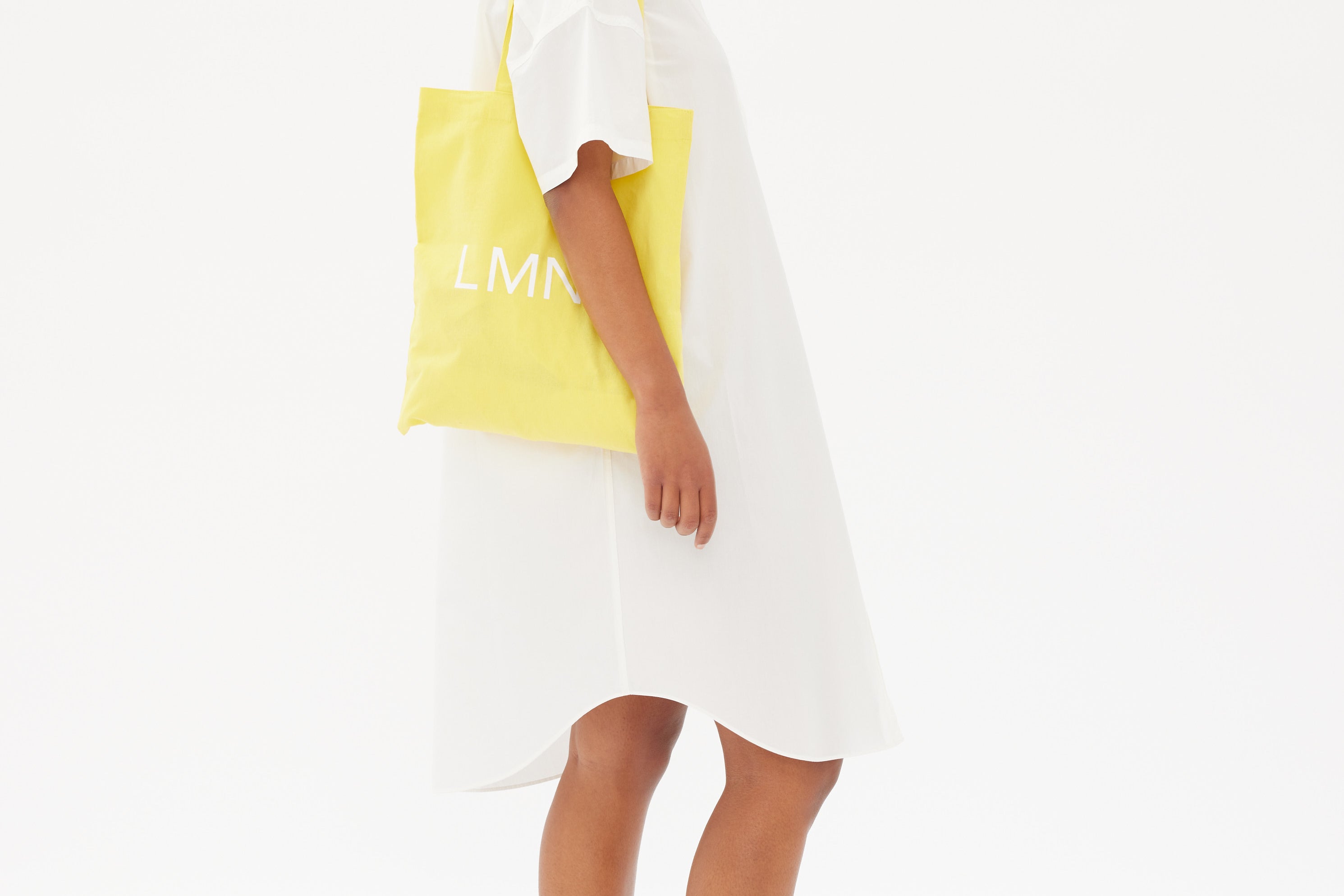 The LMND Cotton tote - Limoncello - Sol