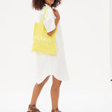 The LMND Cotton tote - Limoncello - Sol