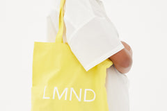 The LMND Cotton tote - Limoncello - Sol