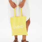 The LMND Cotton tote - Limoncello - Sol