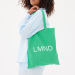 The LMND Cotton tote - Verde - Verde - Accessories