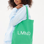 The LMND Cotton tote - Verde - Verde - Accessories