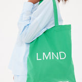 The LMND Cotton tote - Verde - Verde - Accessories