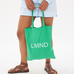 The LMND Cotton tote - Verde - Verde - Accessories