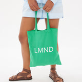 The LMND Cotton tote - Verde - Verde - Accessories