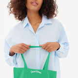 The LMND Cotton tote - Verde - Verde - Accessories