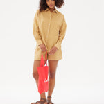 The LMND Cotton tote - Real Red - Real Red