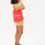 The LMND Cotton tote - Real Red - Real Red