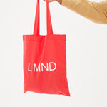 The LMND Cotton tote - Real Red - Real Red