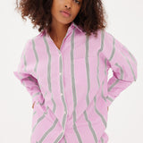 Chiara Shorts - Striped Pink/White/Black - Apparel