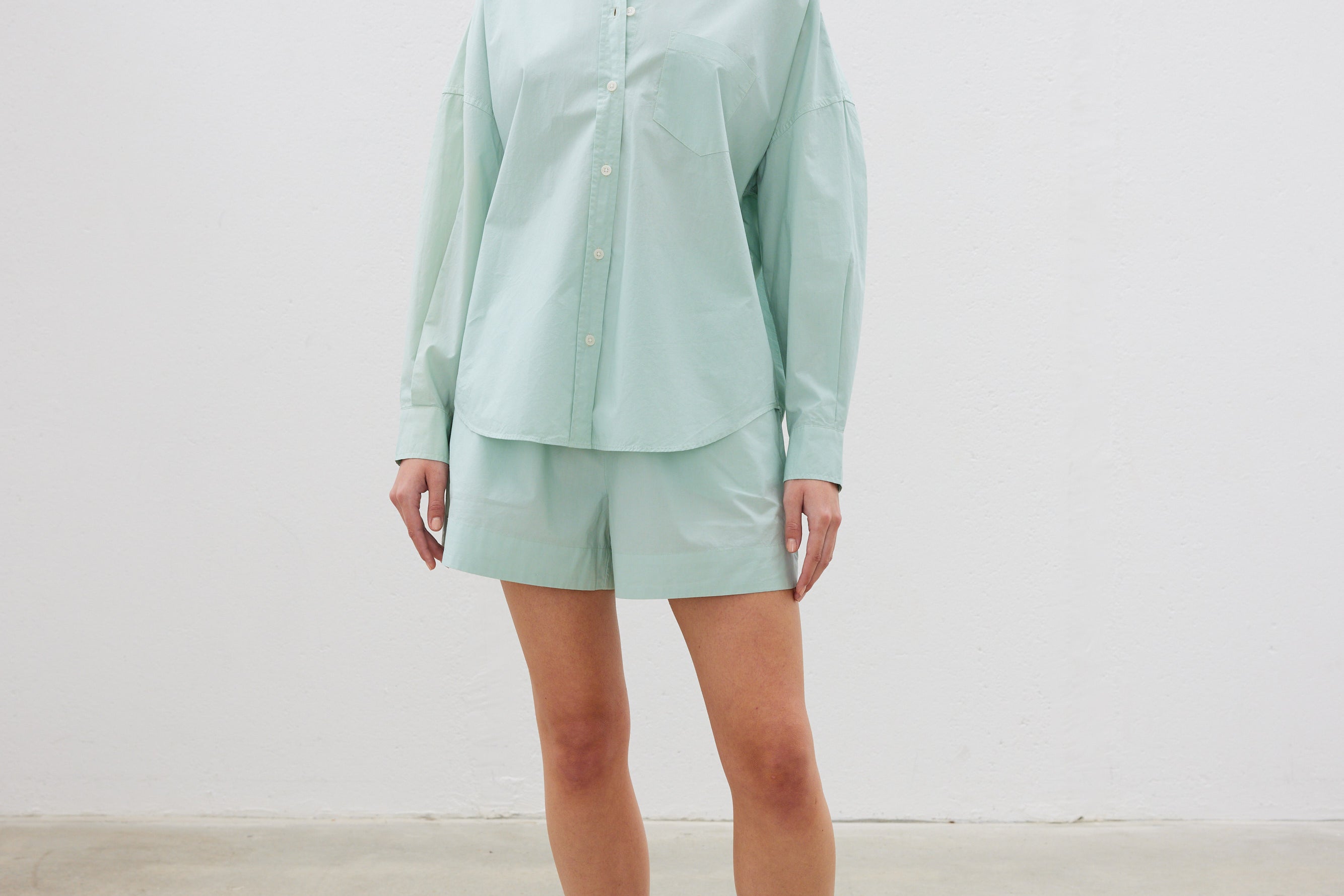 The Chiara Short - Harbour Grey - Apparel