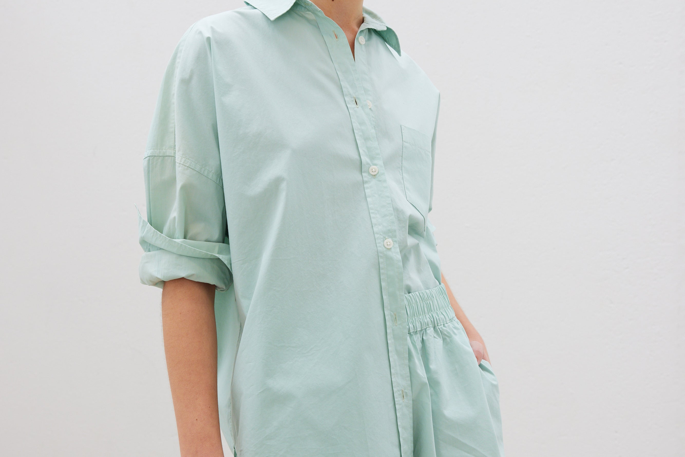 The Chiara Short - Harbour Grey - Apparel