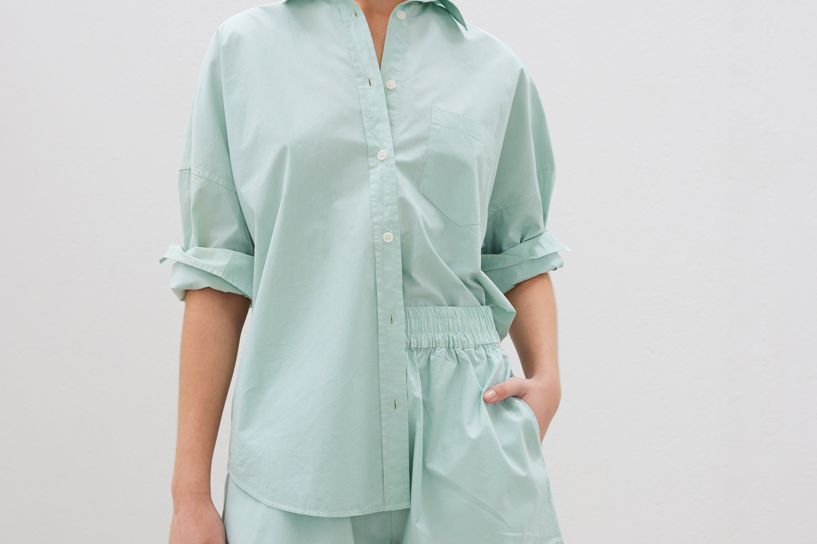 The Chiara Short - Harbour Grey - Apparel