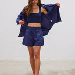 The Chiara Short - Navy - Apparel