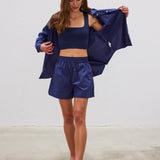 The Chiara Short - Navy - Apparel