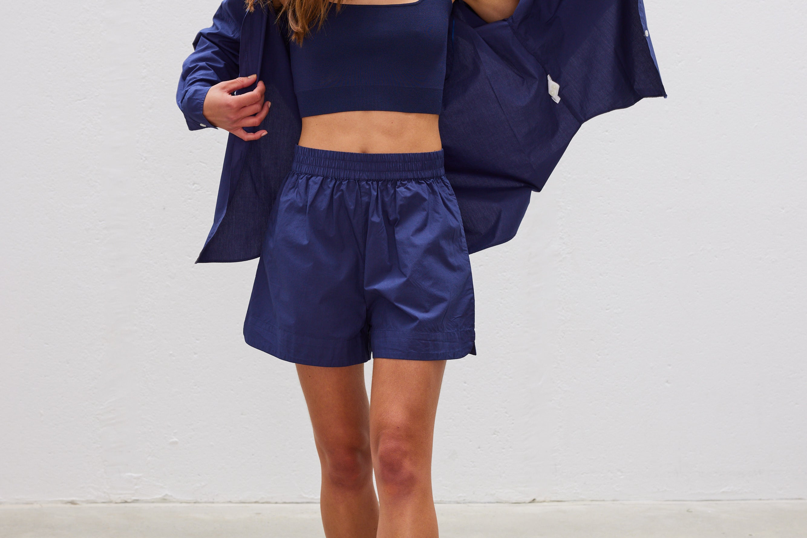 The Chiara Short - Navy - Apparel