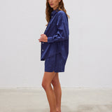 The Chiara Shirt - Navy - Apparel