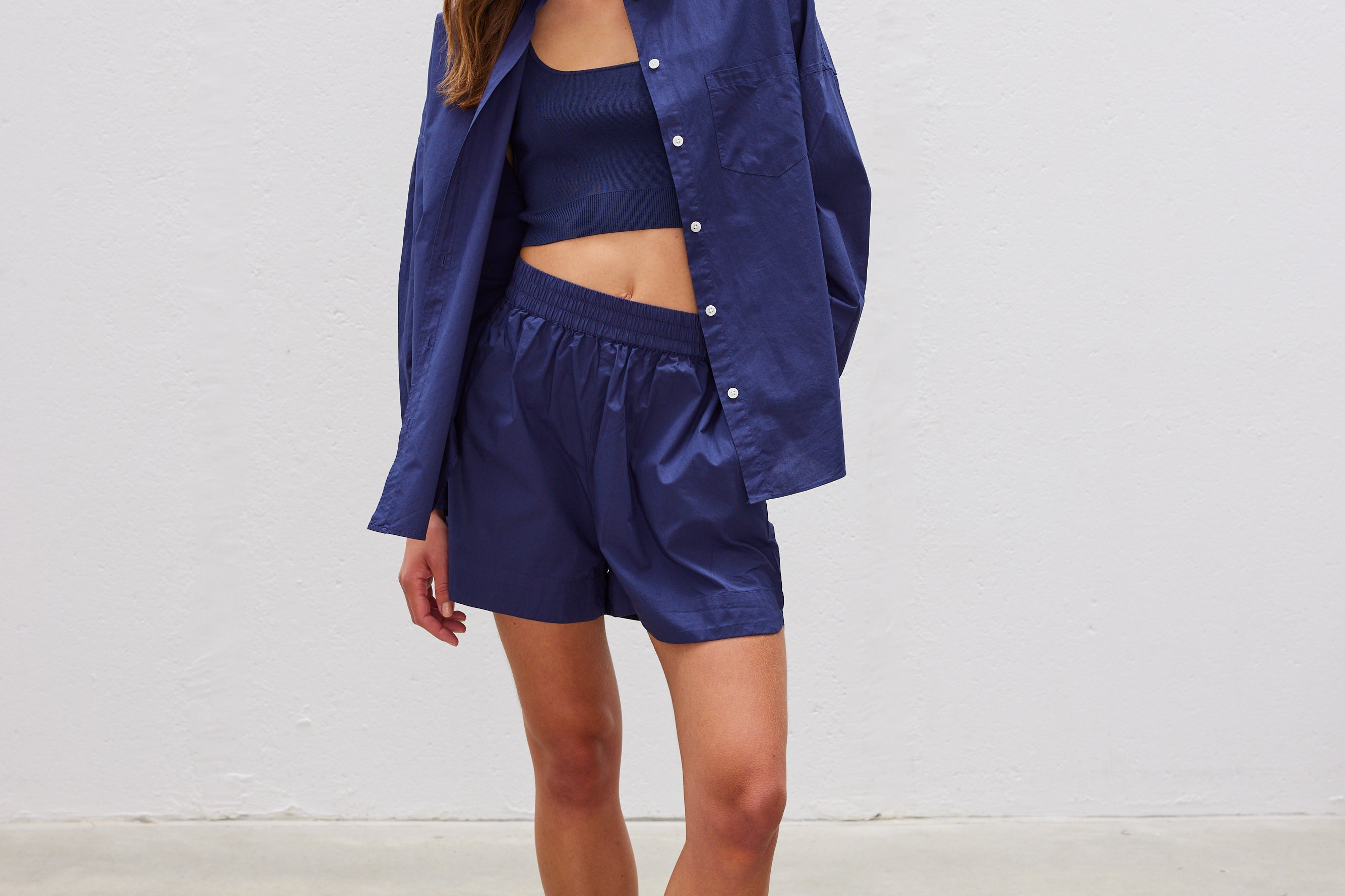 The Chiara Short - Navy - Apparel