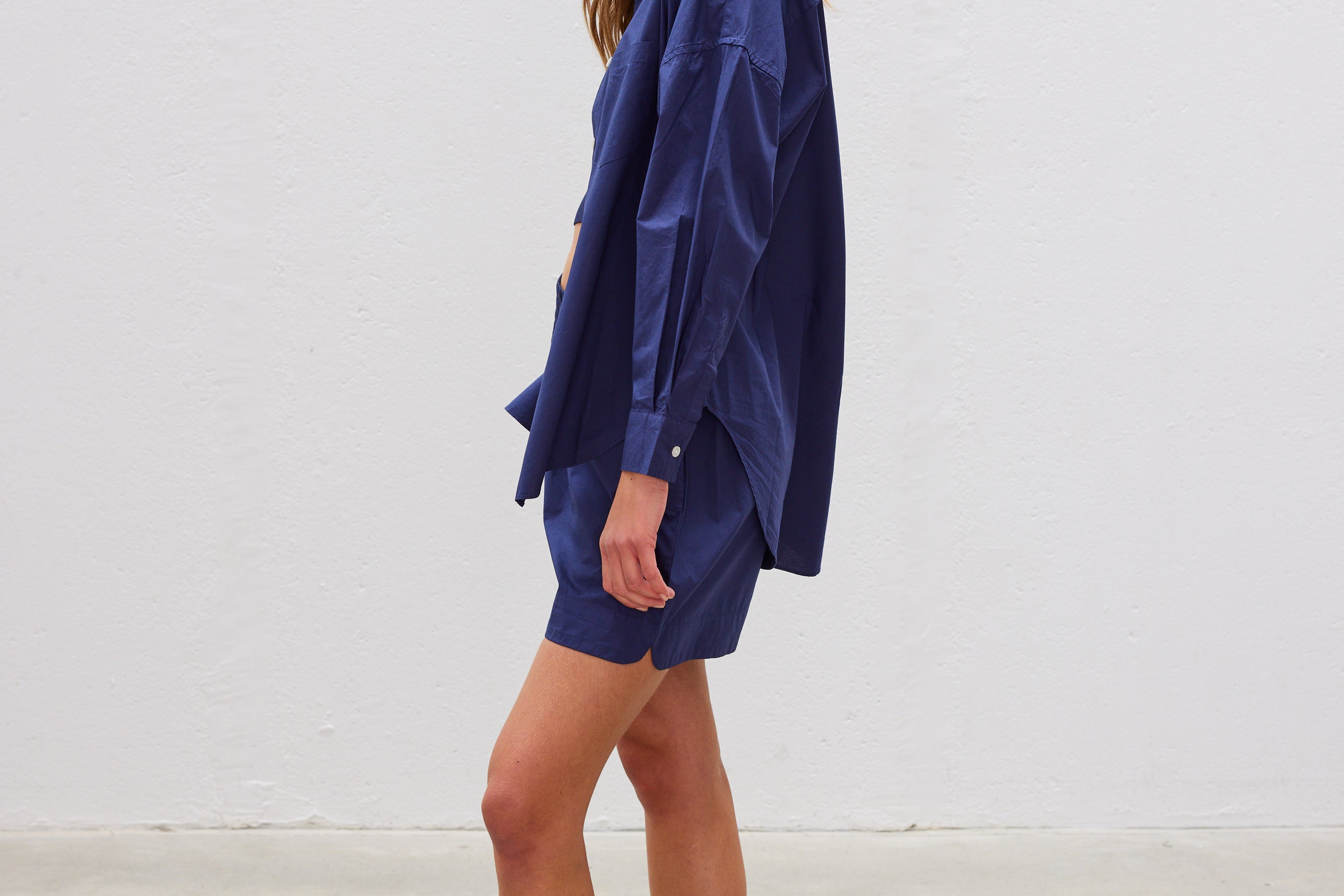 The Chiara Shirt - Navy - Apparel