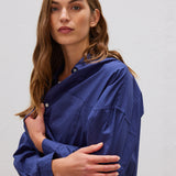 The Chiara Shirt - Navy - Apparel