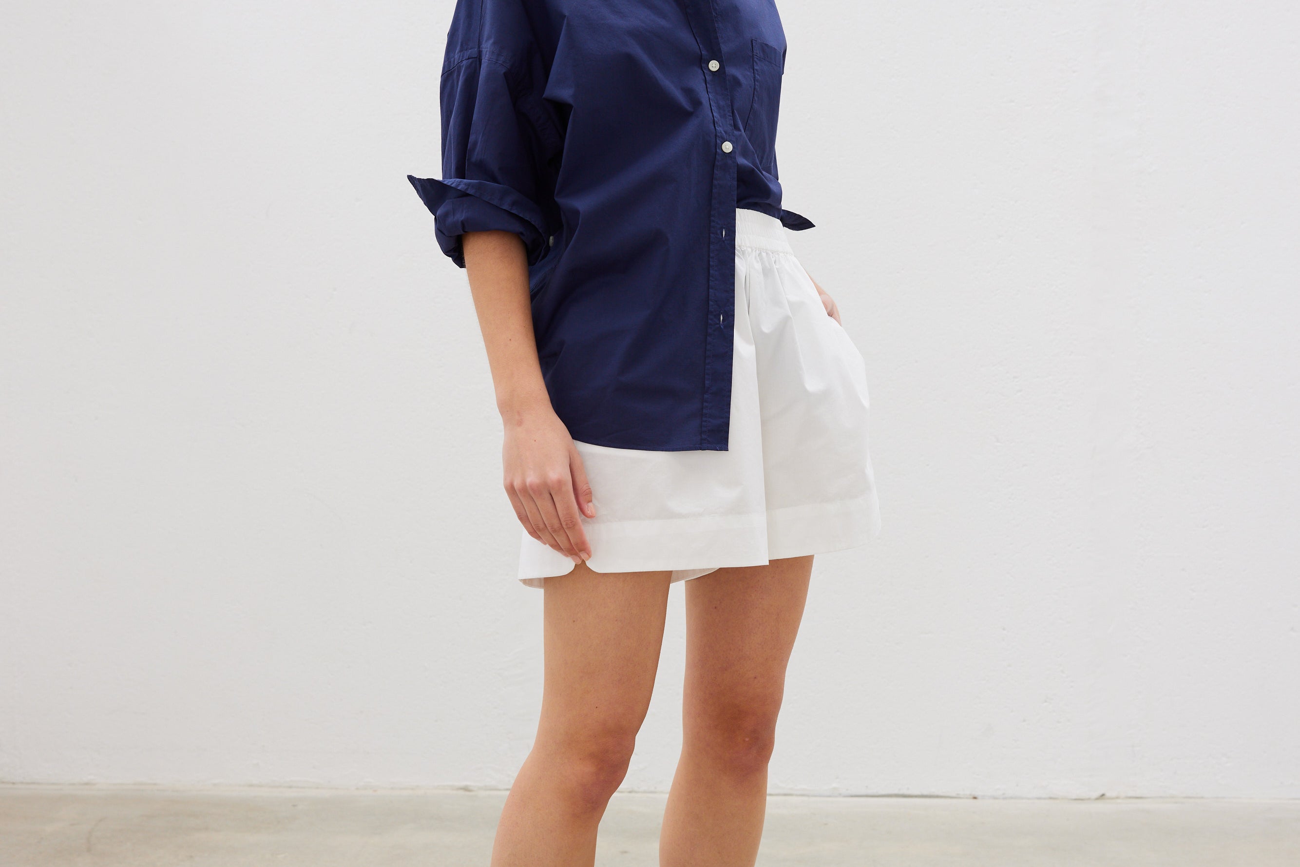The Chiara Short - White - Apparel