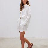 The Chiara Short - White - Apparel