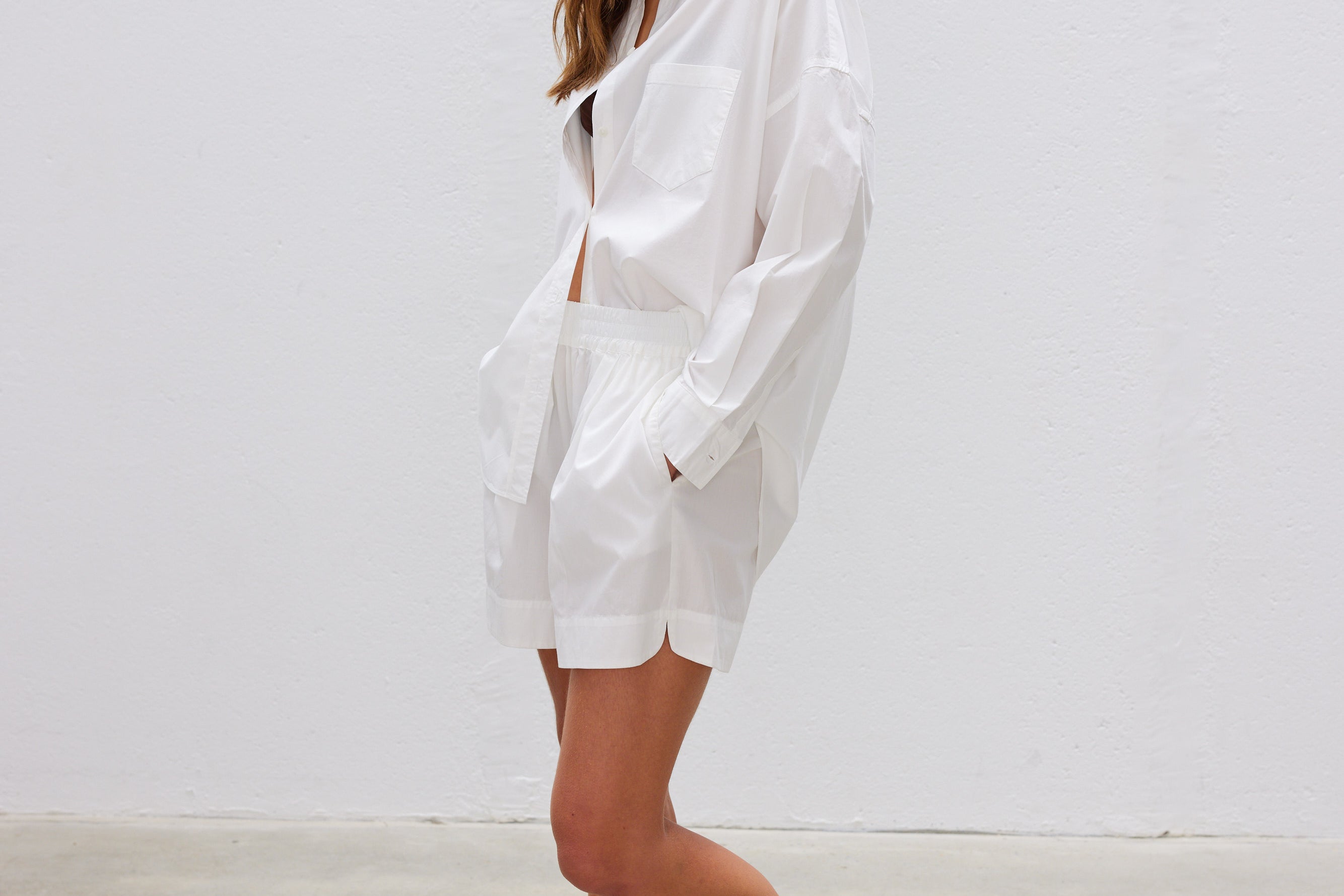 The Chiara Short - White - Apparel