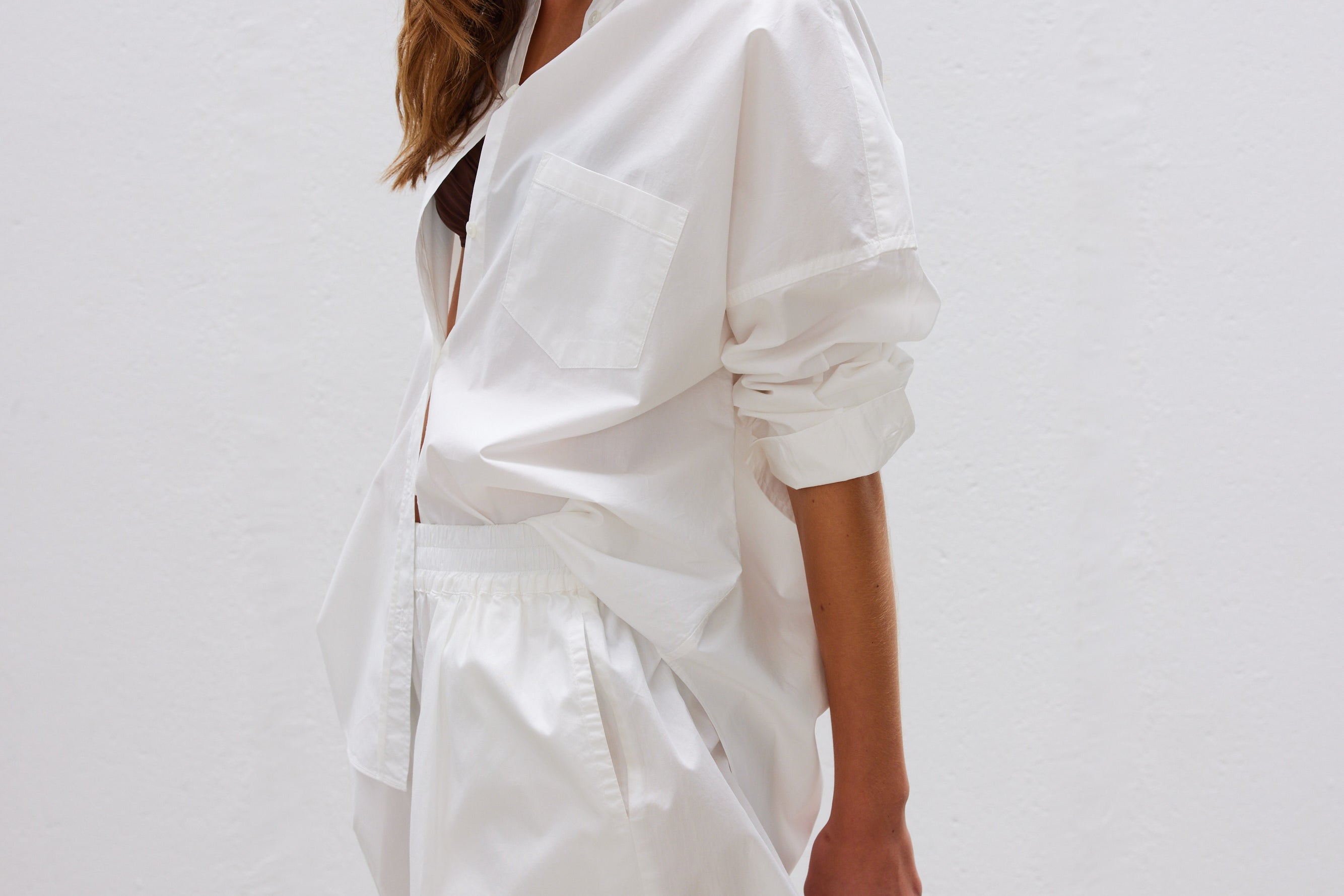 The Chiara Short - White - Apparel