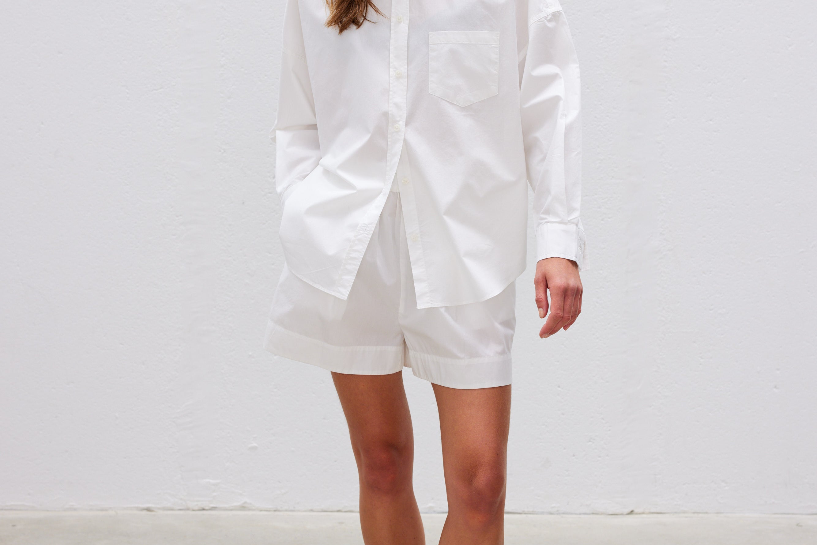 The Chiara Short - White - Apparel