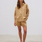 The Chiara Shirt - Toffee - Apparel