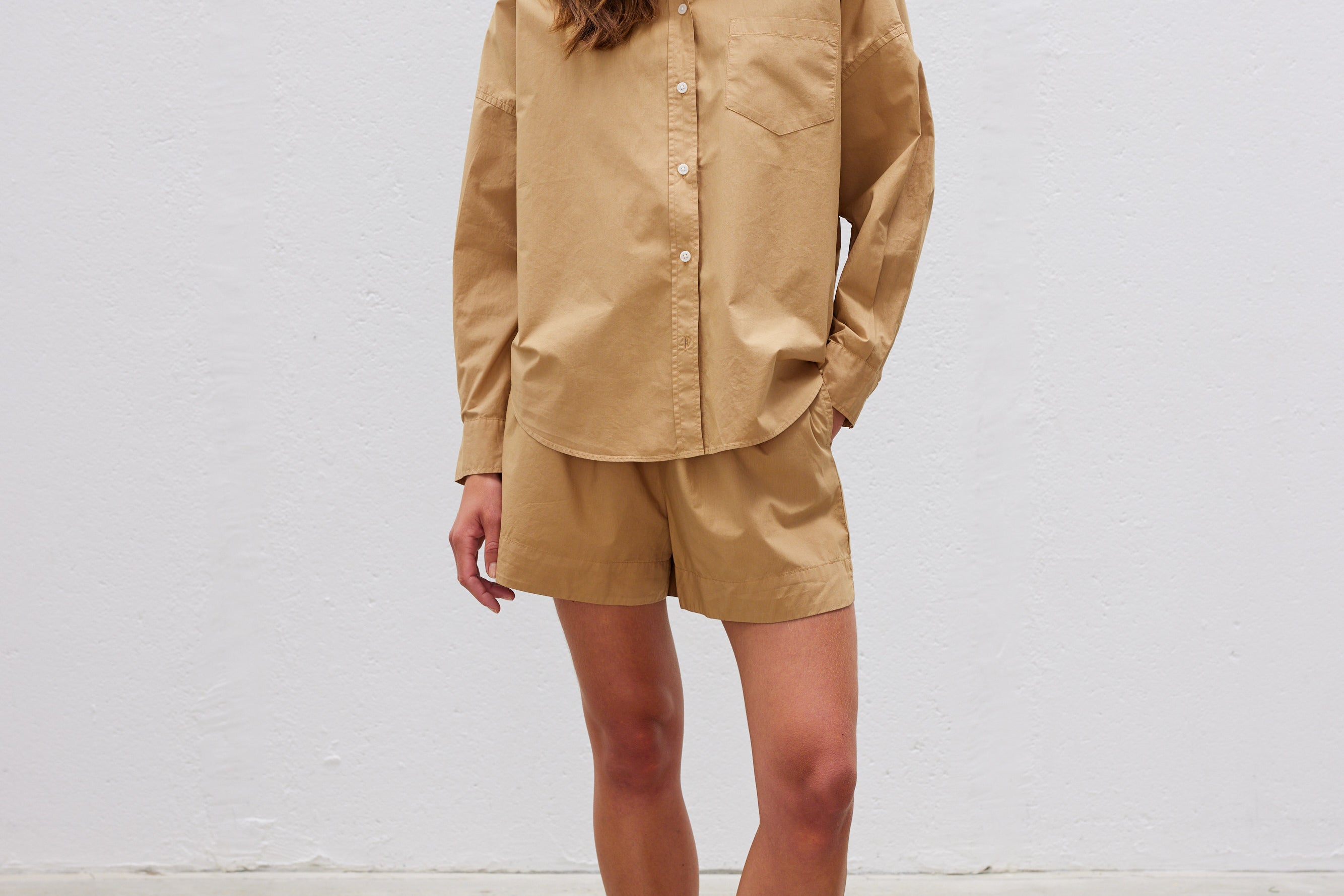 The Chiara Shirt - Toffee - Apparel