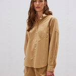 The Chiara Shirt - Toffee - Apparel