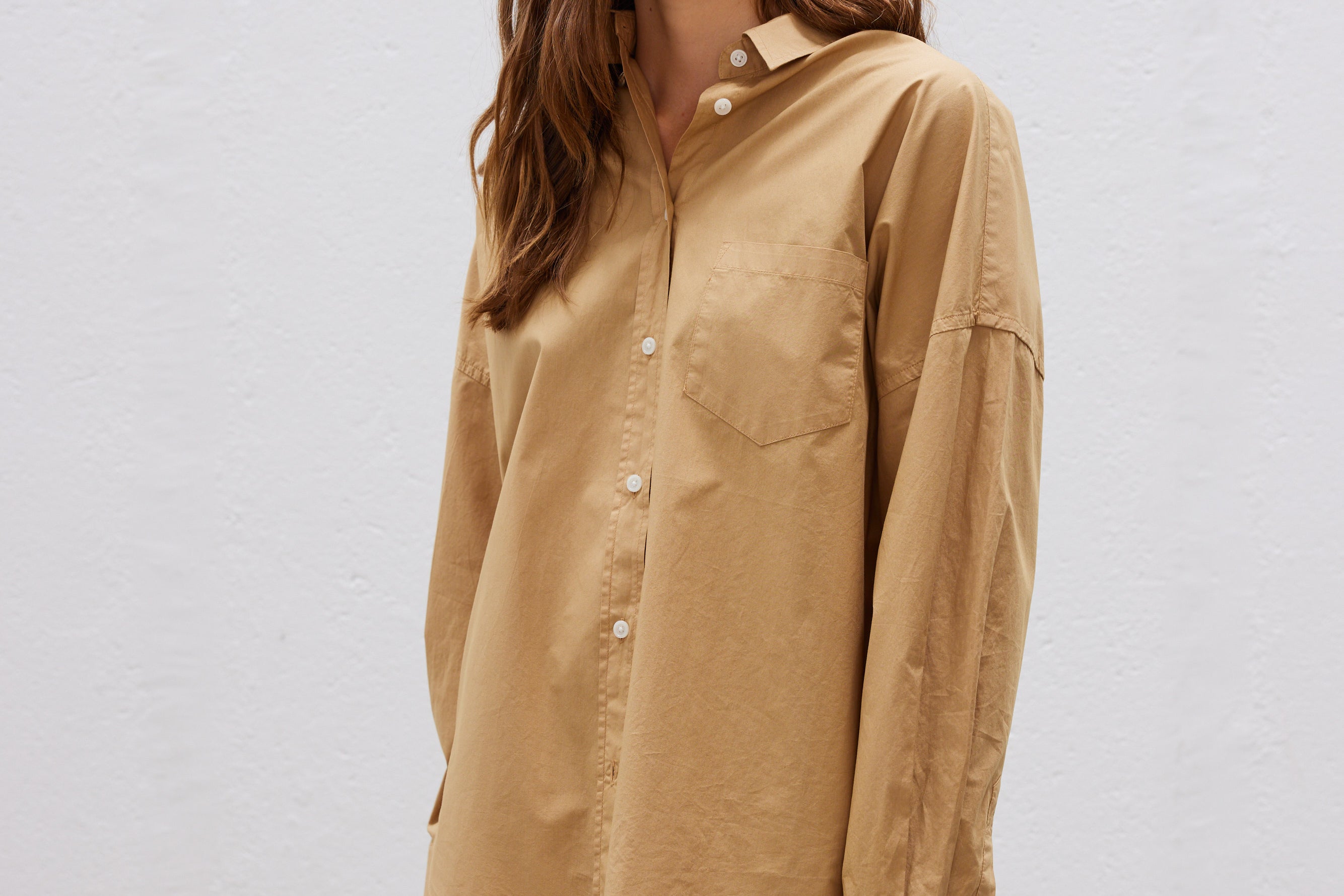 The Chiara Shirt - Toffee - Apparel