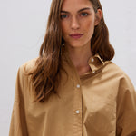The Chiara Shirt - Toffee - Apparel