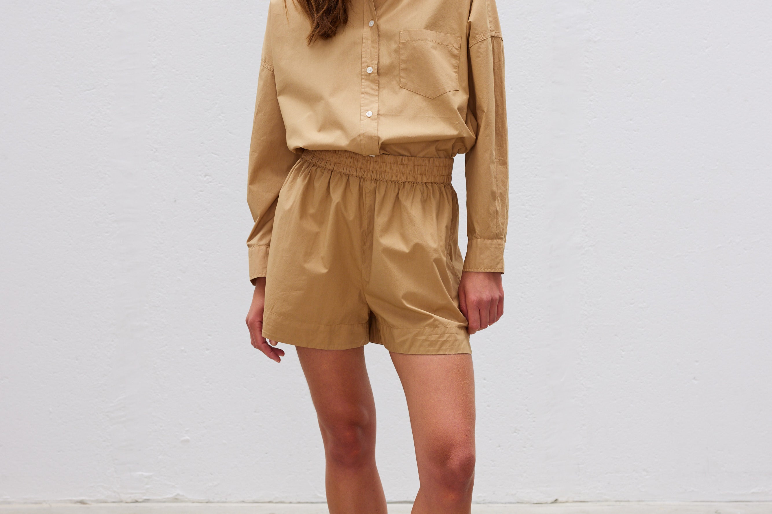 The Chiara Shirt - Toffee - Apparel