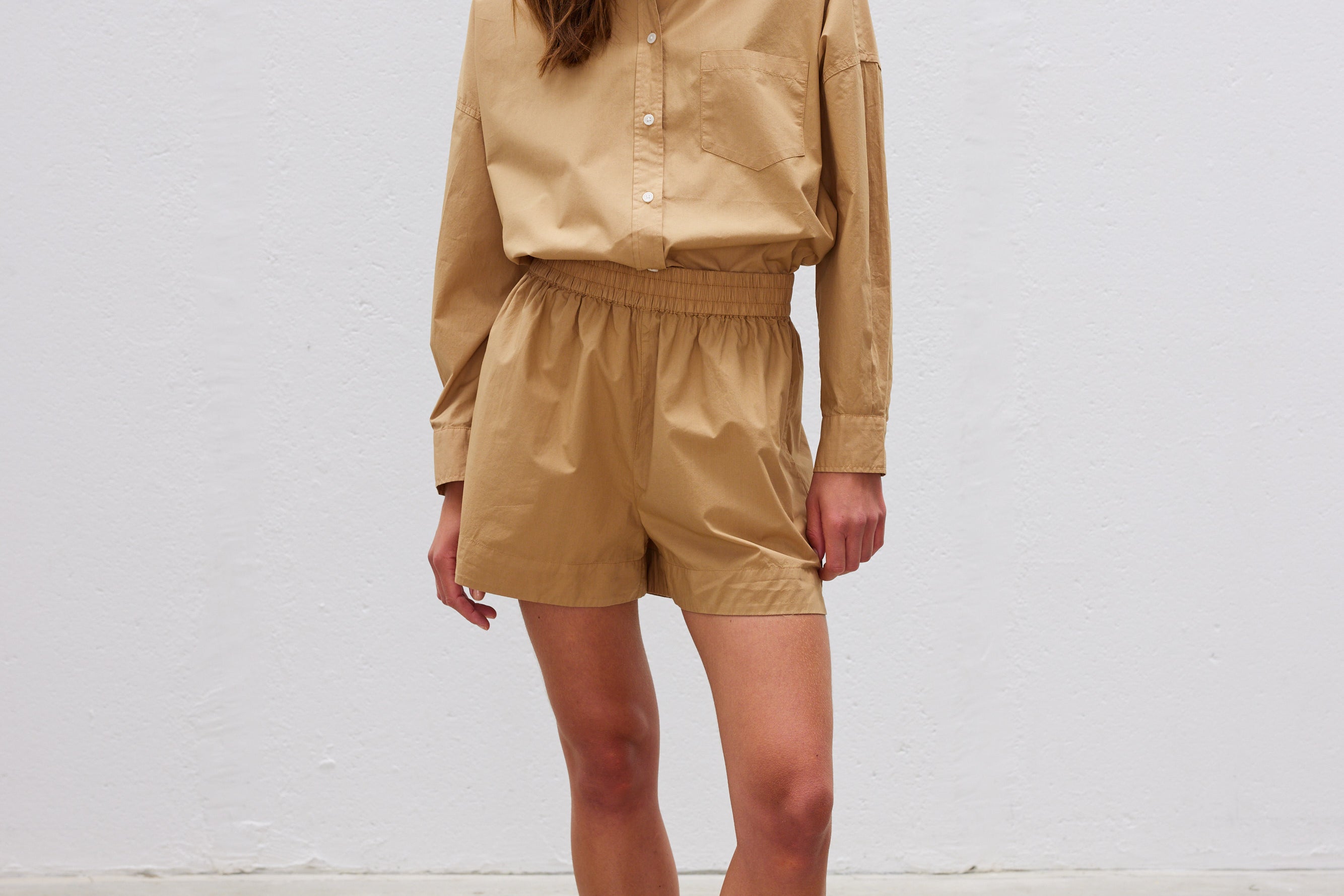 The Chiara Shirt - Toffee - Apparel