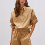 The Chiara Shirt - Toffee - Apparel
