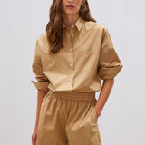 The Chiara Shirt - Toffee - Apparel