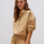 The Chiara Shirt - Toffee - Apparel