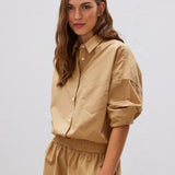 The Chiara Shirt - Toffee - Apparel