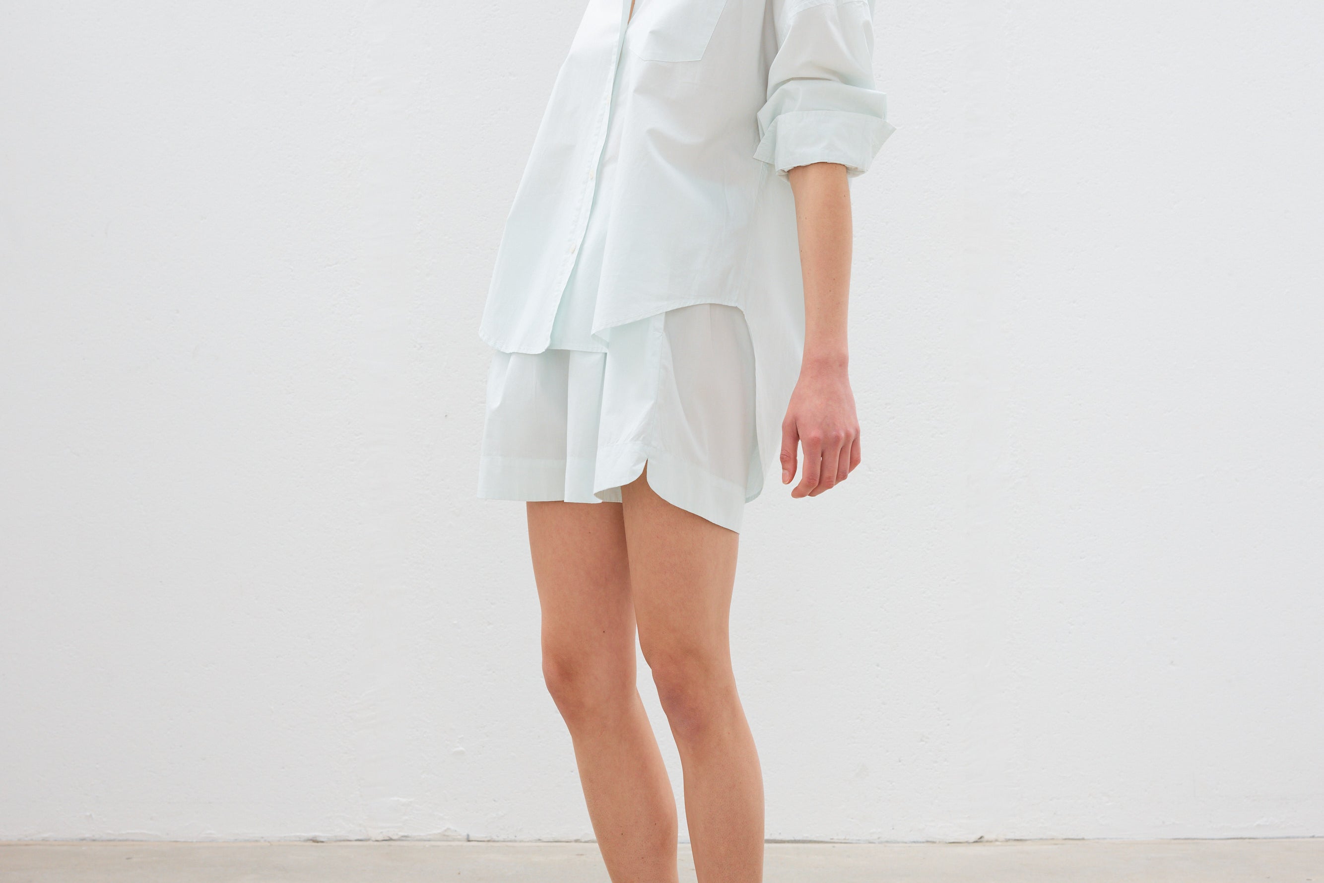 The Chiara Short - Pure Water