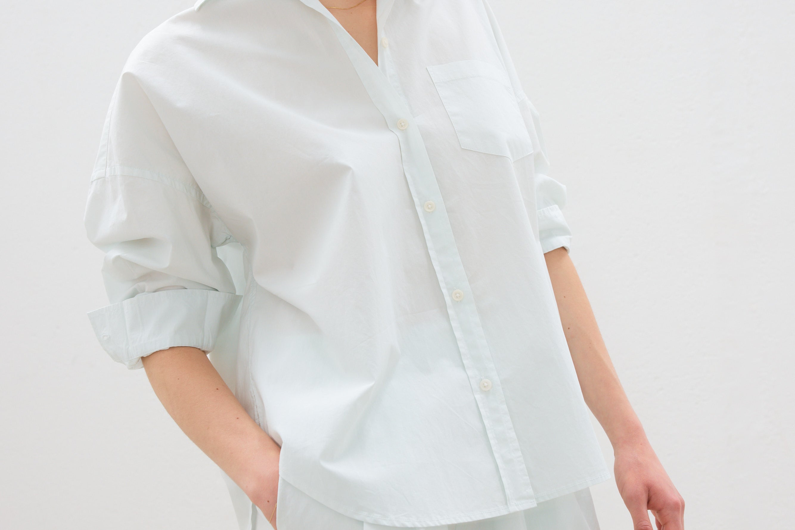 The Chiara Short - Pure Water