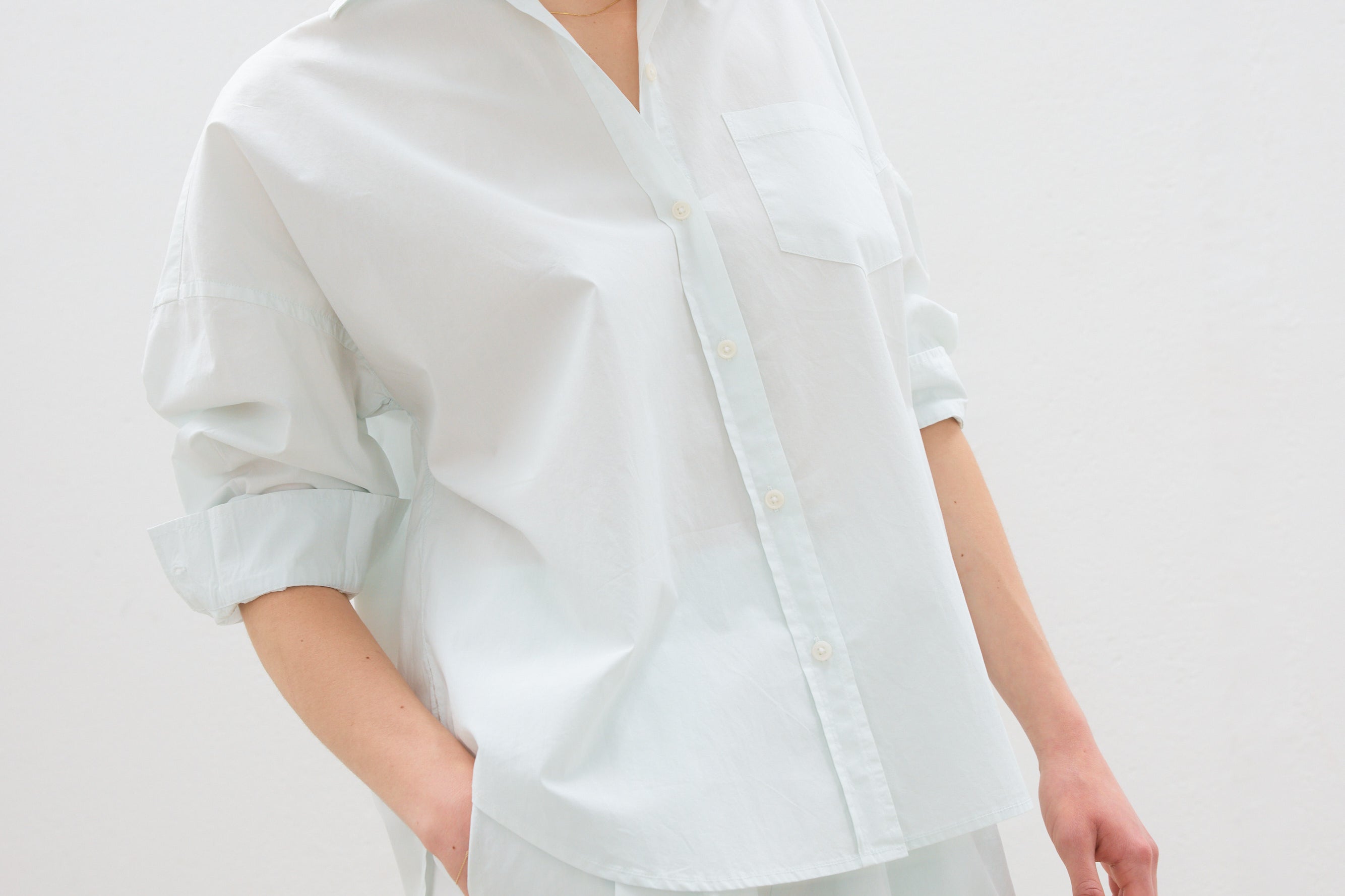 The Chiara Short - Pure Water