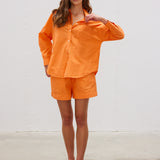 The Chiara Short - Tangelo - Apparel